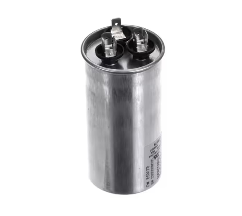 Fits Lennox CBB65A Capacitor, Run, Dual, 370 Volt, 50/60HZ, 35/5 MFD, Round for HPXA19-024-230-01, LRP14GX24-054EP-01, LRP14DF24-072P-01