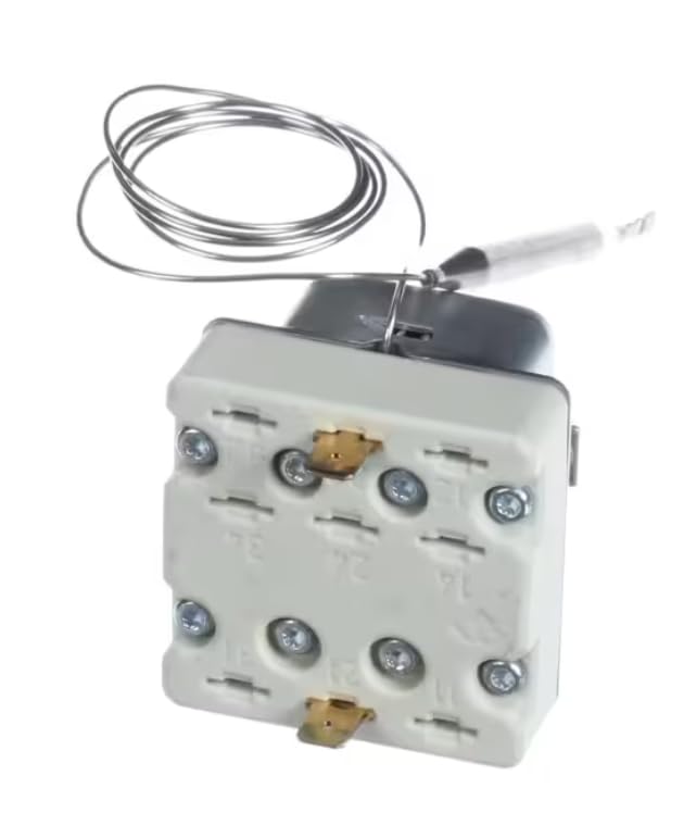 Fits Rational 55.32529.300 2122 Hi Limit Thermostat, Resetable, 103C for LM100GG.AXXXX
