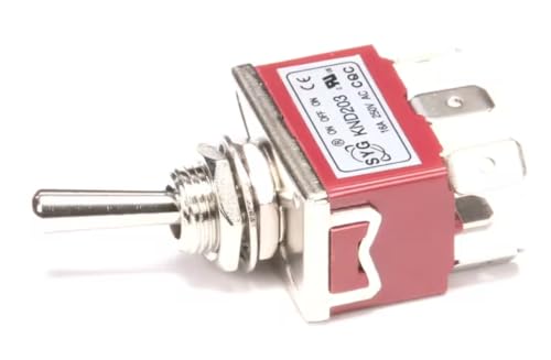 KND203 Toggle Switch, On/Off/On, 16 Amp, 250V for IM-500SAA, KM-151BAH, KM-101BAH