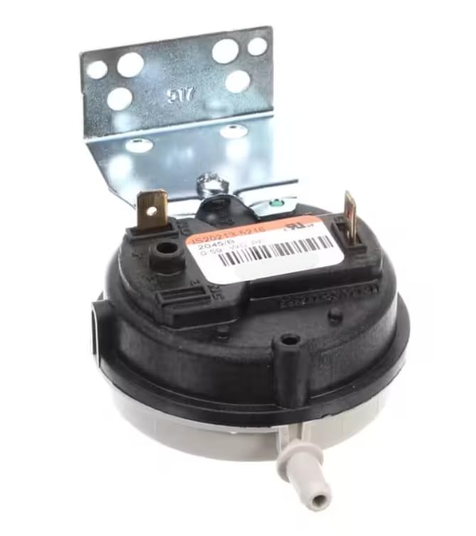 Fits International Comfort Products IS2021305216 2045/B Pressure Switch with Bracket, SPST, 0.59 Water Column