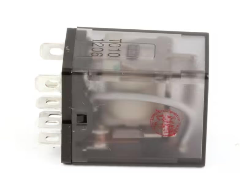 Fits Frymaster T010 1206 Relay, DPDT, 24 Amp, 50/60HZ for 1824E, 18UE, 2424E
