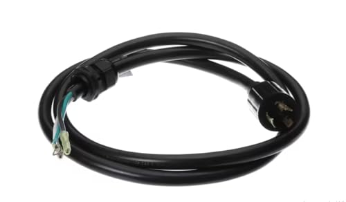 Fits Duke E32875-EXN Power Cord & Plug with Strain Relief, 20A, 250V, L6-20P for MUHC-34CH-208, FWM34-42 Series, FWM34-43 Series