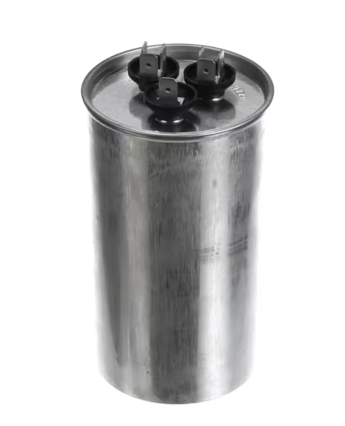 Fits Lennox CBB65A Capacitor, Run, Dual, 370 Volt, 50/60HZ, 80/10 MFD, Round for 13ACD-060-230-02, XC16-060-230-04, 13ACD-060-230-01