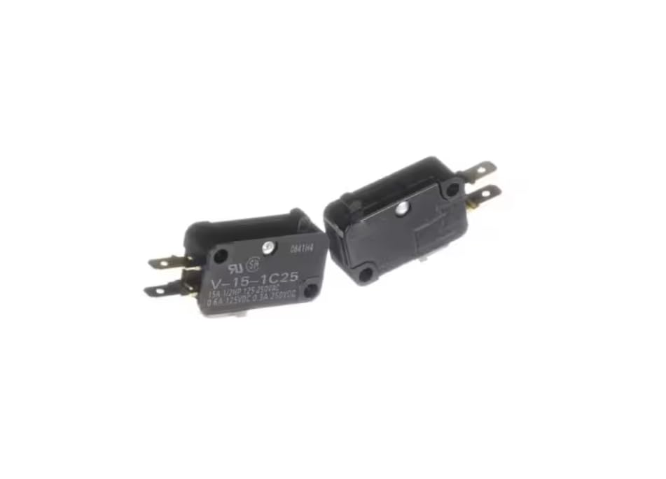 0641H4 Microswitch, Door, Set of 2, Microwave for GT4175SPB0, GT4175SPB1, GT4175SPB2, GT4175SPQ0