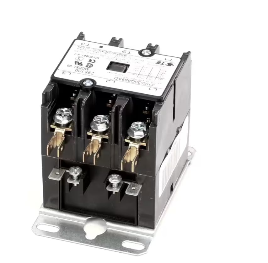 Fits Stoelting 3100-30Q899AD 98 J1729 60947-4-1 Contactor, 24V, 25A, 3 Pole for U421, 4231G, 238R-18G