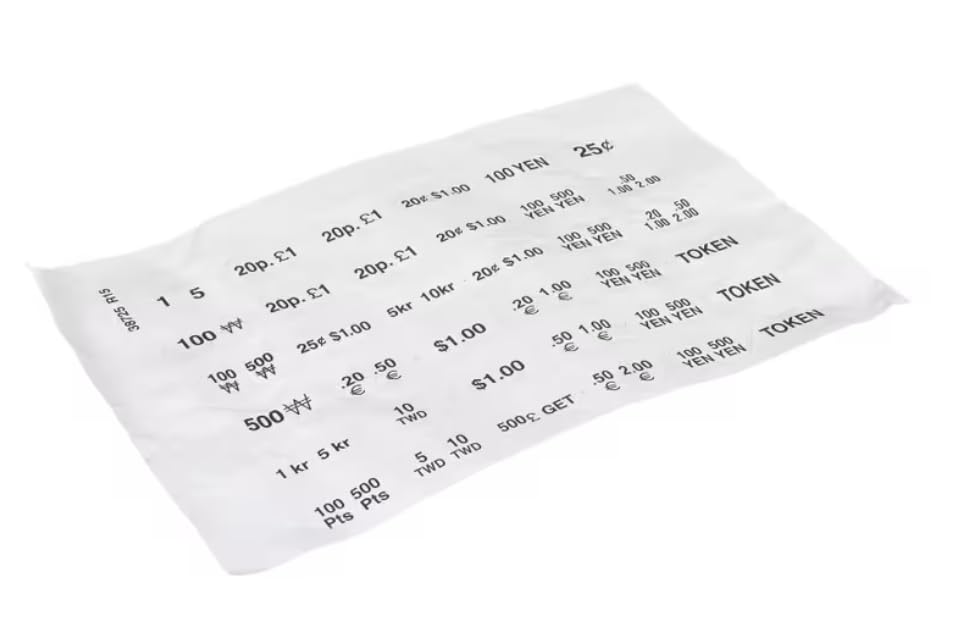 Fits Alliance Laundry Systems 38725 R15 OVERLAY LINTDRW UP GRY TXT T45 for HAT45L, HAT45N, HHT45L
