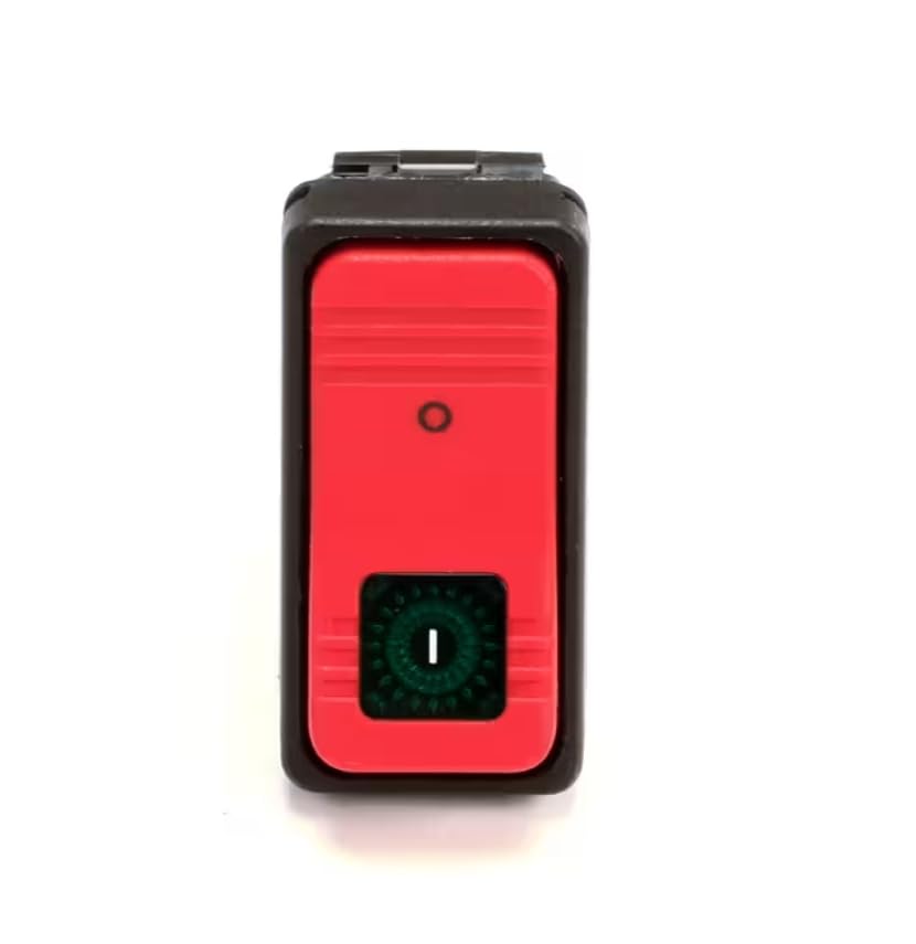 Fits Pitco VA5A 1740 R Switch, Rocker, DPDT, LED Green, CE