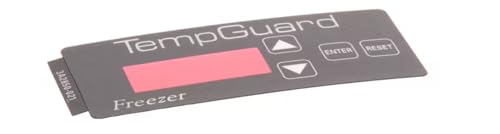 TempGuard Freezer 3A2850-021 Label/Overlay, Display Board for CF1A-FS, CR1A-FS, FH1-SSB