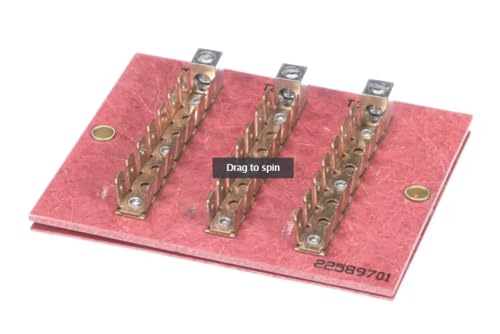 Fits Heatcraft 22589701 Terminal Block, 3 Pole