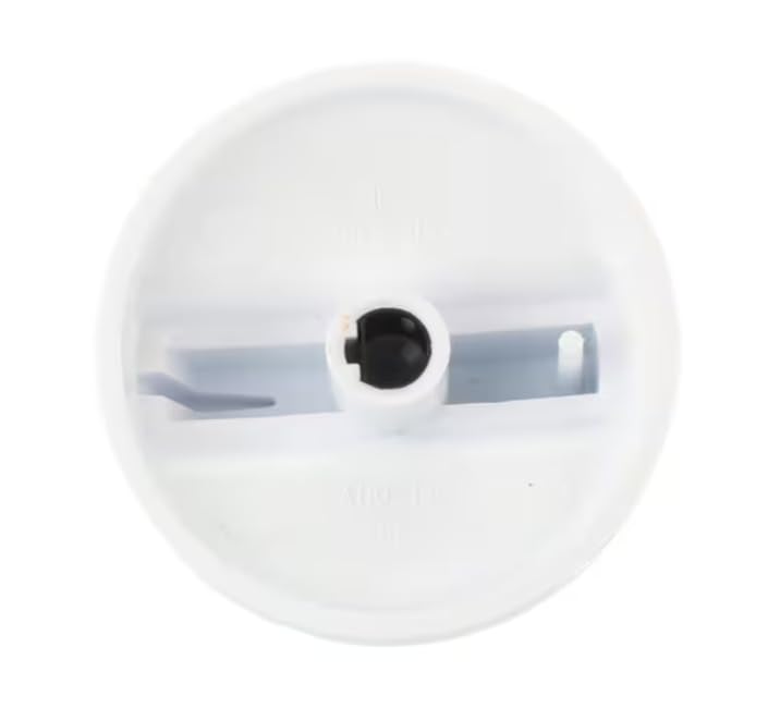 A00214L Knob, Top Valve, White