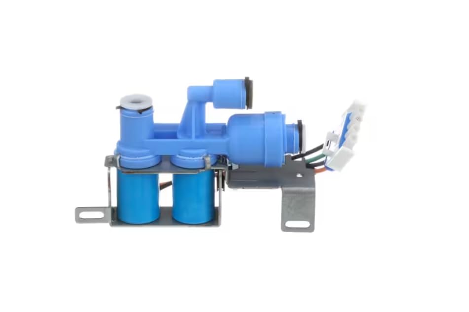 8F-210490 RIV-12AE-60 Solenoid Valve, Water Inlet, Dual Coil, Refrigerator for PYE22PYNGFS, PYE22PBLETS, GYE22GENEDS