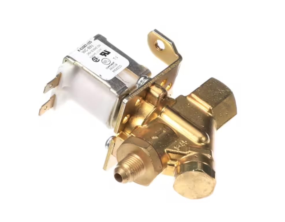 Fits Wilbur Curtis K-62687-105 WC-891 240V-50/60HZ-10W 261C18 T-1 Valve, Inlet, 1 GPM, 240V, 10W