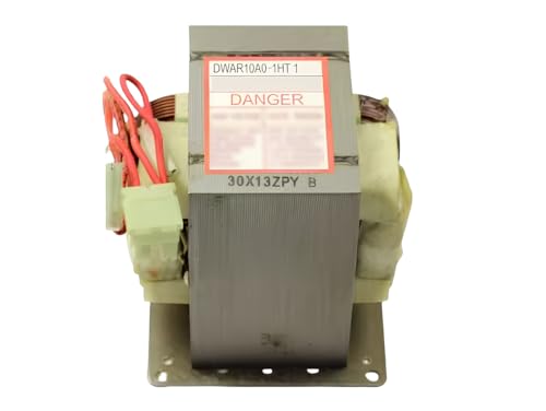 Fits Magic Chef 1 30X13ZPY B Transformer, High Voltage, 120V 60HZ, Microwave for MCO160, MCO165UB, MCO165UW