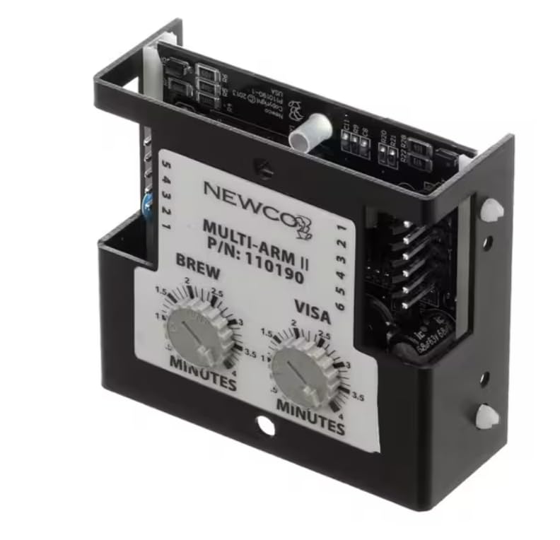 Fits Newco 110190 5/19 Control Board/Brew Timer, Multi-Arm for DB2A, GXF-8D, GXF-P