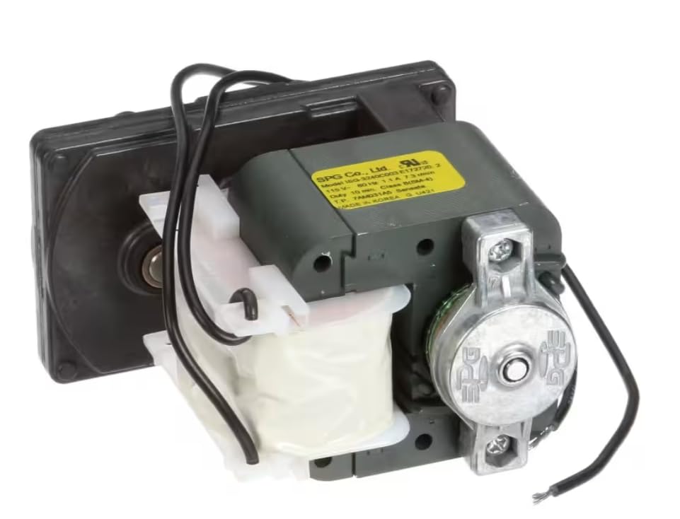 Fits Hoshizaki ISG-3240C003 E172720 2 Class B (SM-4) 7AM031A5 G U421 3A6786-01 ISG3240C003 Ratio=1:434 Gear Motor, 115V, 60HZ for DCM-500BAF, DCM-500BAH-OS, DCM-500BWH