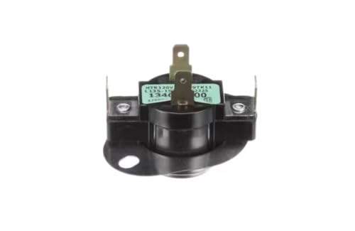 HTR120V 59TK11 D2225 L135-15F 326884 T-O-D Thermostat Disc, Cycling, L135-15F, Dryer for GLGQ642AS2, GLGR104FSS1, CRGF342AS4