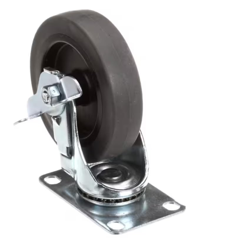 Fits Wells 425-558-9054 Caster with Brake, Swivel Plate, 4-5/8", Single