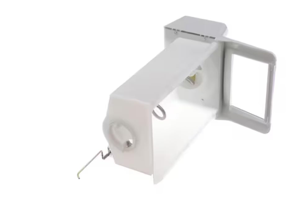 W11515913A Ice Container with Auger, White, Refrigerator for WRS321SDHZ, WRS331SDHB