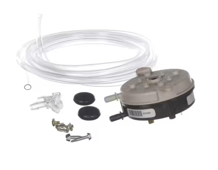 Fits Rheem IS30132-5972 2433/A 83325827 Differential Pressure Switch Kit, 0.04" WC PR
