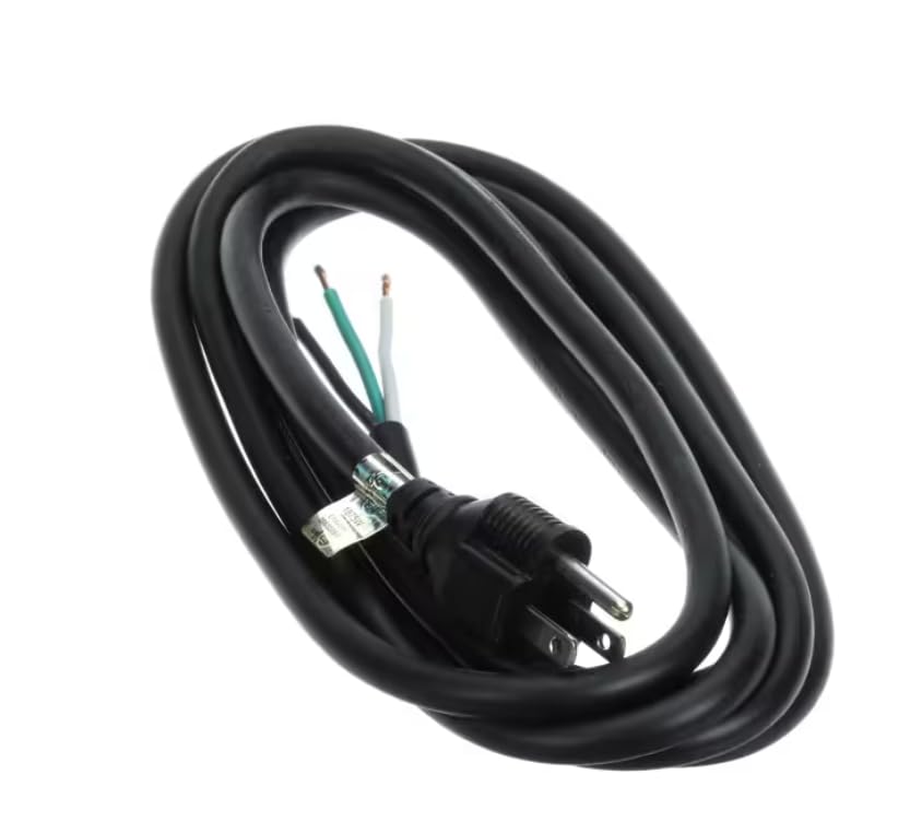 Fits AccuTemp 006322817 E190399 Power Cord & Plug, 9 FT, 3 Wire, Units