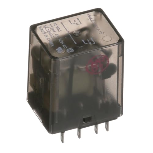 12VDC 1/10HP, 5A 120 VAC 5A, 28VDC 8 Pin Relay for Frymaster 11814G, 3FQG30U, BID80
