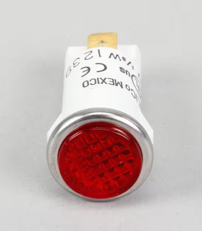1239 Indicator Light, Amber, 250V for 48334, 48348, 48362