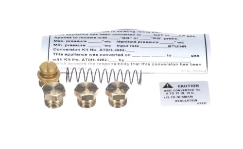 Fits AccuTemp AT2L-3434-2 W2247 Natural To Propane Conversion Kit