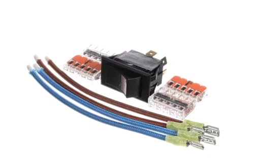 Fits CRES Cor 2117 R 250VAC 125V LAMP WAGO 221 Switch Kit, Lighted Rocker, Power, 20A for EB-150, 121CR1816, H-339-1813C