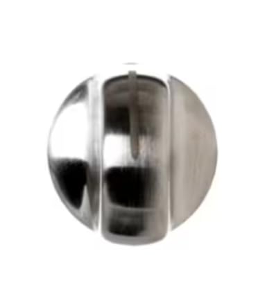KIP 5E98 191D5102P003 Selector Knob, Stainless, Range/Cooktop for JGP940BEK1BB, JGP940SEK1SS, JGP940SEK2SS