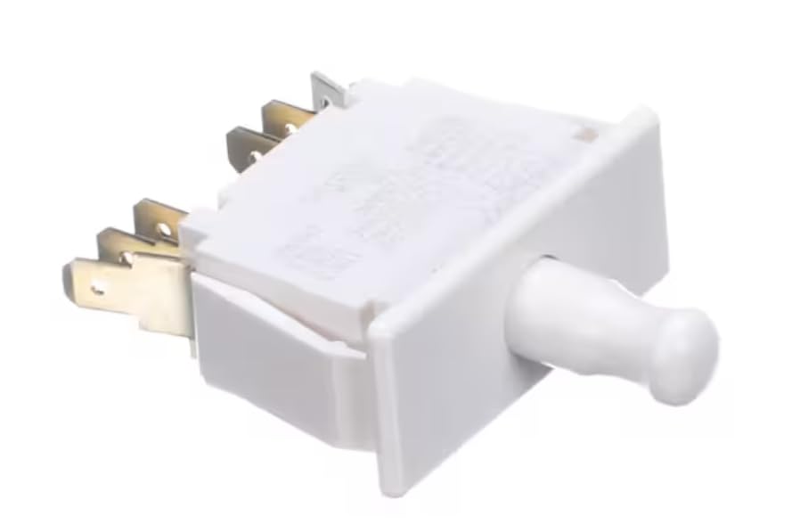 Fits Taylor E42353 50/60HZ Switch, Pushbutton, Reset, 250 Volt, 15 Amp for C801, C803, C804