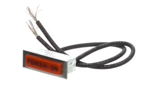 Fits CRES Cor 125V~.3W 1348 Pilot Light, Power On, Amber, 125V, 6.3" x 1.25" x 1.2" for 120, 120-240, 120PHC