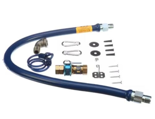 Fits Dormont 1433 Hose, 1/2" x 36", Hose/QD/Restraining Cable for 1650BPQR36