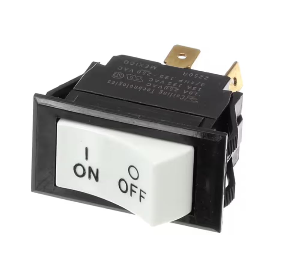 Fits Carter-Hoffmann 2250R Switch, Toggle, DPST, On/Off