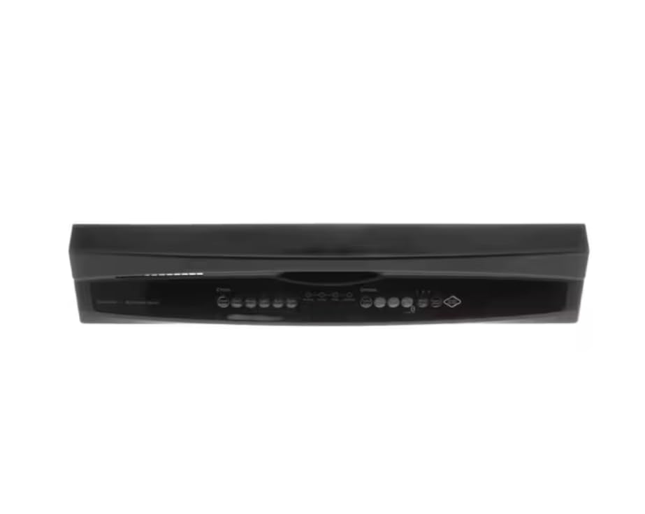 W10243173 127100001 Control Panel with Touchpad, Black, Dishwasher