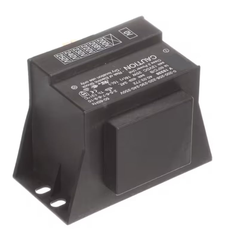 Fits Rational 49/20 V 19338 Transformer, Cooling Fan, 200-250 to 12 Volt DC, 50/60HZ for CMP201G, CMP202G, SCCWE201G