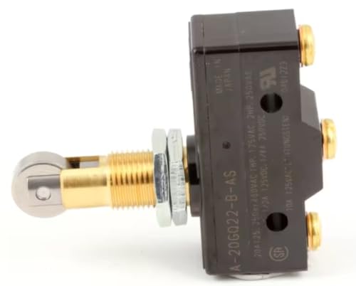 A-20GQ22-B-AS 04612Z3 Door Switch with Roller for ASC-4E (Manual), ASC-4E (Electronic), ASC-2E (Manual)