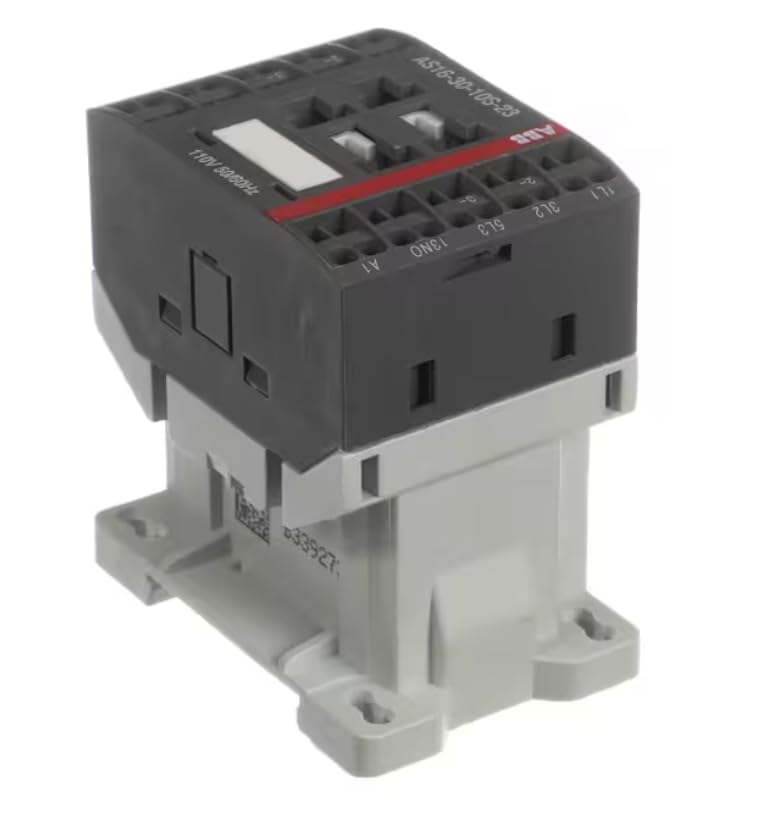 12311 60947-4-1 14048,4 B339273 Contactor, Mini, 3 Pole with Auxiliary Contacts, 110 Volt, 50/60HZ