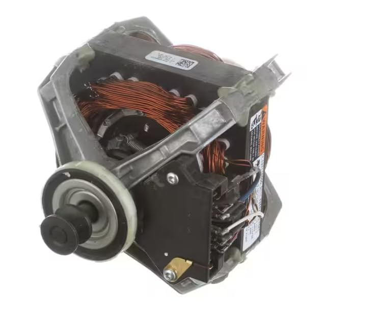4T031 20191026004723 PRO-7043 Drive Motor with Pulley, 115 Volt, 60HZ, 1/3 HP, Dryer