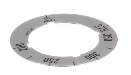 Fits Garland G02725-20F Dial Insert, Off/200F/375F for 10-31F, 36ES11, E24-31F