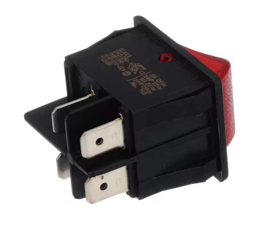 82.XX.8 T 125/55 T105 Switch, Rocker, DPST, Heat/Lamp