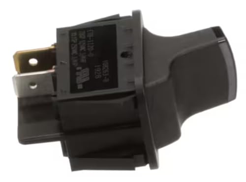 Fits Vita-Mix 108263-B 1928 ETB-1120-0 Switch, Toggle, On/Off, SPST, Black