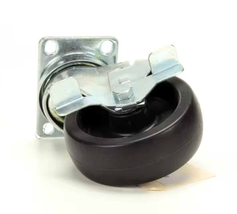 137-8-06-03 Caster, 4", Swivel, with Brake, Plate for 6025-HG, 6025XL-G, 6025XL-GH