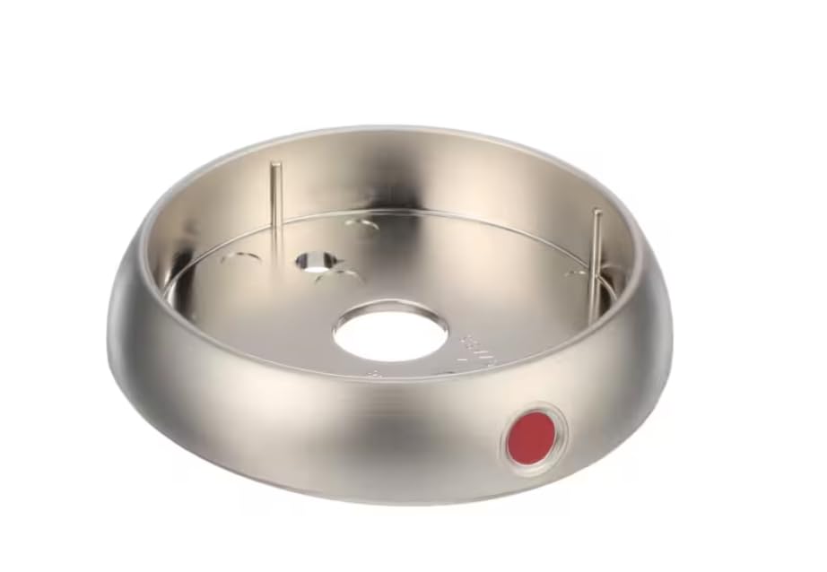 222D1388 2 PC/ABS Knob Skirt/Bezel, Top Burner for C2S980SEM1SS, C2S980SEM2SS, C2S980SEM3SS