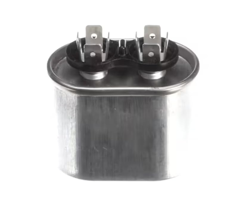 Fits York 321532790210 685 6773 Capacitor, Run, 370V, 50/60HZ, 5.0uF, Oval for 120HCDAC, 100HCDAC, 1FE0411