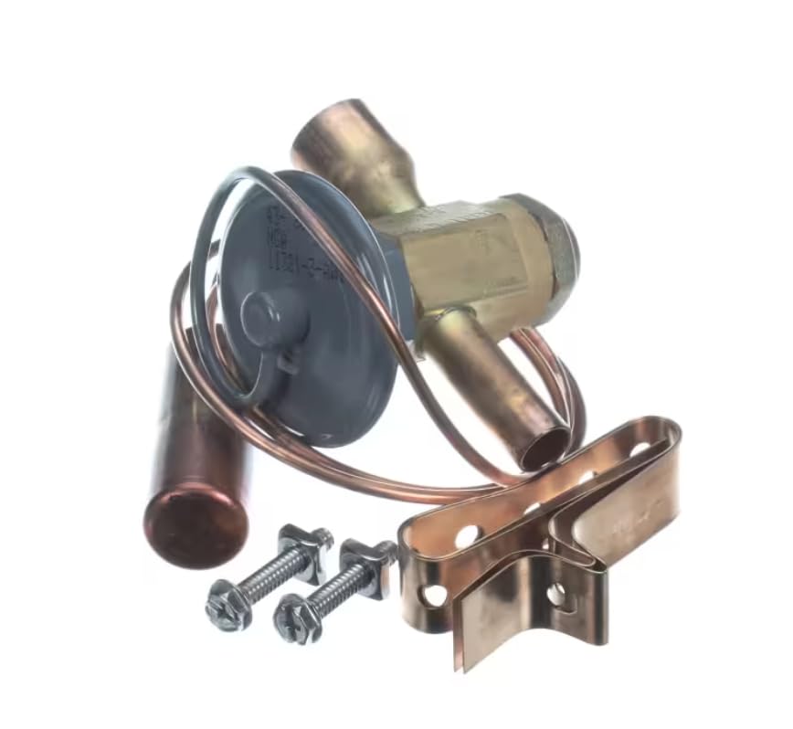 Fits Lennox 43-30 NGA 11321-3-AW1 Thermal Expansion Valve/TXV, 6 Ton, 30" Capillary, 3/8" x 1/2" ODF for CB17-135-03, CB17-135V-03, CB17-95-03