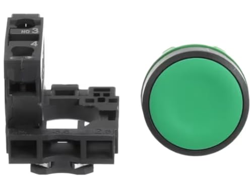 Fits Insinger ZBE-101 23054 A600-Q600 Ith 10A Start Switch, Push Button, Green for Admiral 44-4, Admiral 66-4, Ensign 40-2