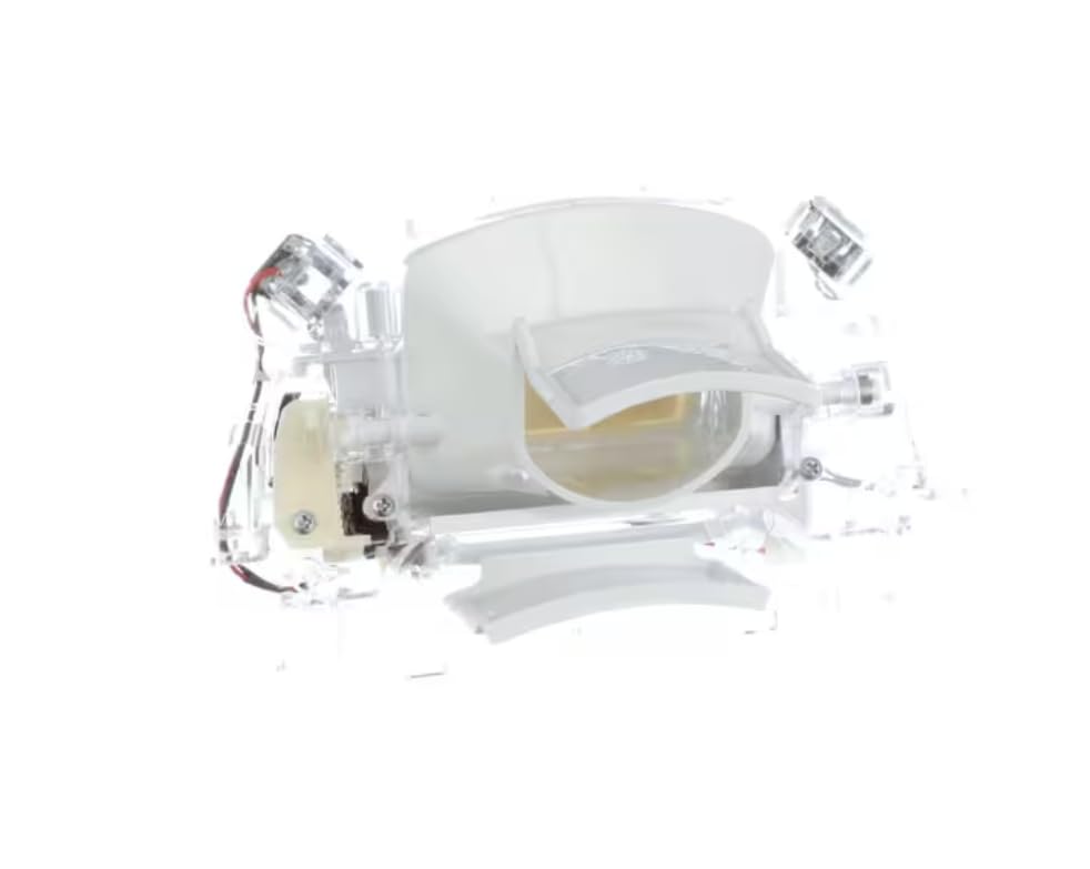 KW3A Dispenser Funnel Guide/Door Assembly, White, Refrigerator
