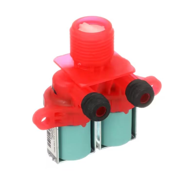C-313/17-A02 Solenoid Valve, Dual Coil, 120 Volt, 60HZ, Washing Machine