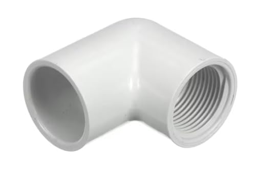 Fits Champion D2466 SCH 40 Elbow, PVC, 1", Socket x Female Thread for UC-C, UC-CW