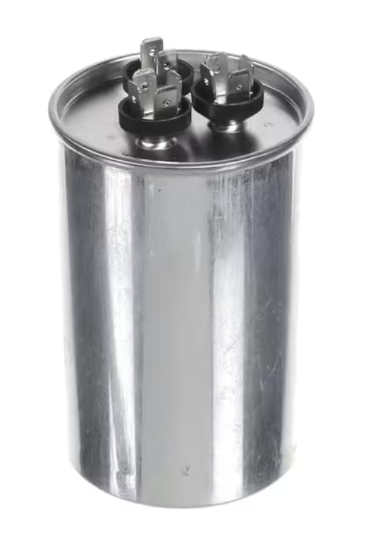 Fits Rheem GCSRD700050J3 Capacitor, 70 + 5uF, 370VAC, 50/60HZ, Round for 13AJM48A01, RA1348AJ1NA, RA1360AJ1NA